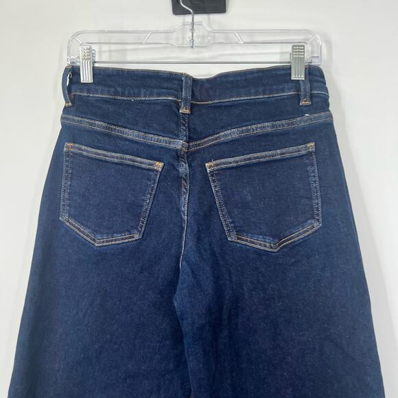 Universal Standard High Rise Straight Leg Jeans Dark Wash LONG - Picture 6 of 7